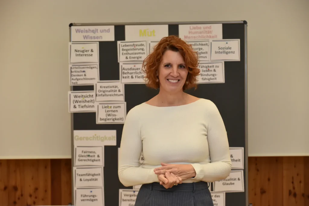 Trainerin Silke Aubel von gemba.austria beim Positive Leadership Seminar